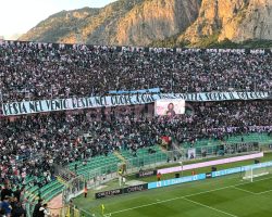 Palermo, l’omaggio della Curva Nord per Alessia: ecco la coreografia
