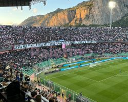 FOTO – Palermo-Catanzaro, le prime immagini dal Barbera