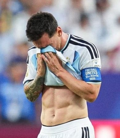 messi lacrime