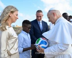 Leonardo e quel sogno di fare il calciatore ma con i piedi per terra