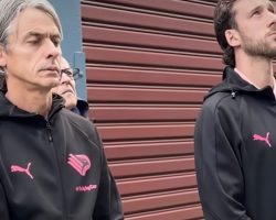 Omaggio a Baresi a Perth: il raccoglimento del Palermo guidato da Inzaghi