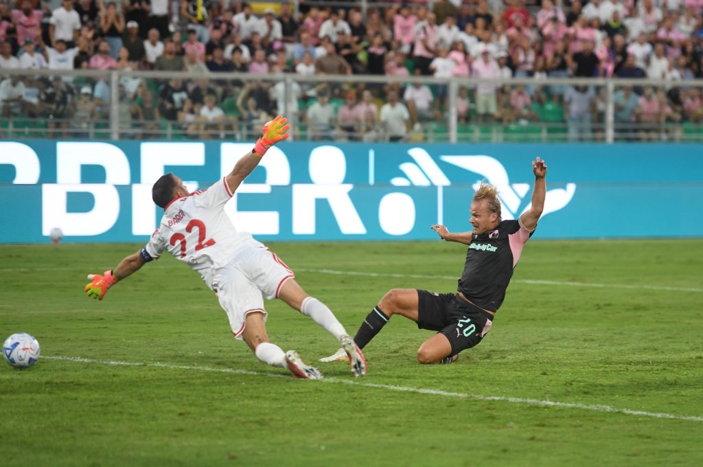 Pohjanpalo segna contro il Mantova (Coppa Italia)