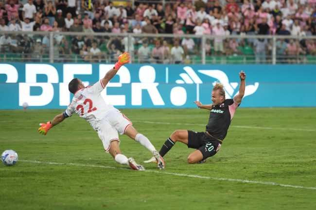 Pohjanpalo segna contro il Mantova (Coppa Italia)