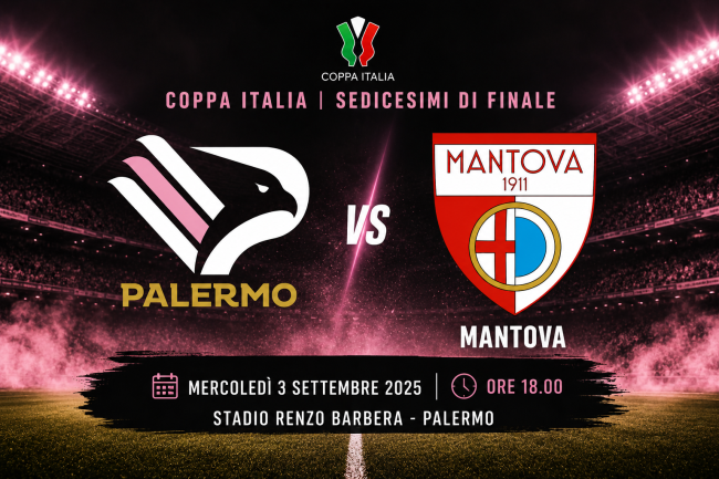 Palermo Mantova dove guardare