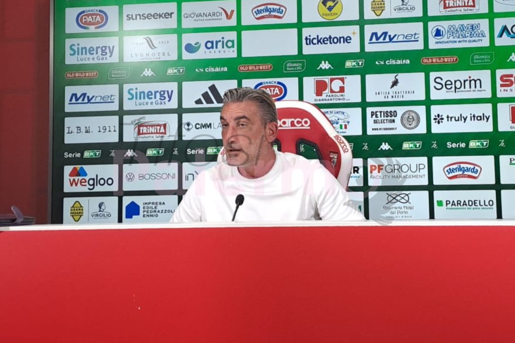 Mantova, Modesto: “Primo tempo molto bello, ma conoscevamo la forza del Palermo”