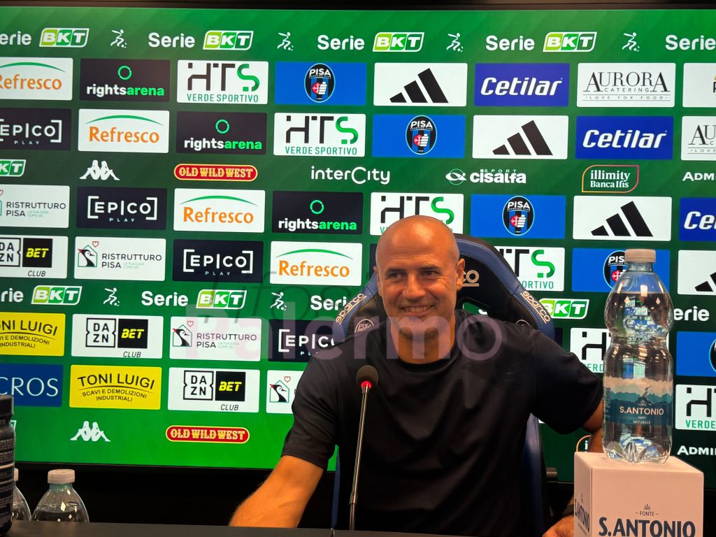 Pisa, Bianco: “Il Palermo non ha mai dominato. Episodi tutti contro”