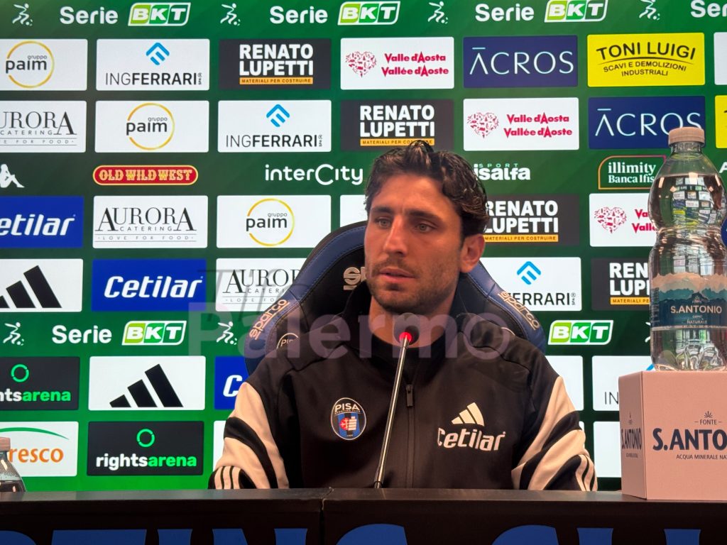 Pisa, Pittarello: “Di fronte una squadra organizzata. C’è rammarico”