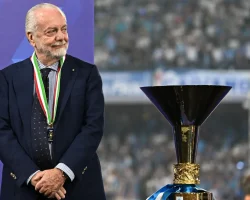 Napoli, De Laurentiis: “Regolamento? Eliminerei l’intervallo”